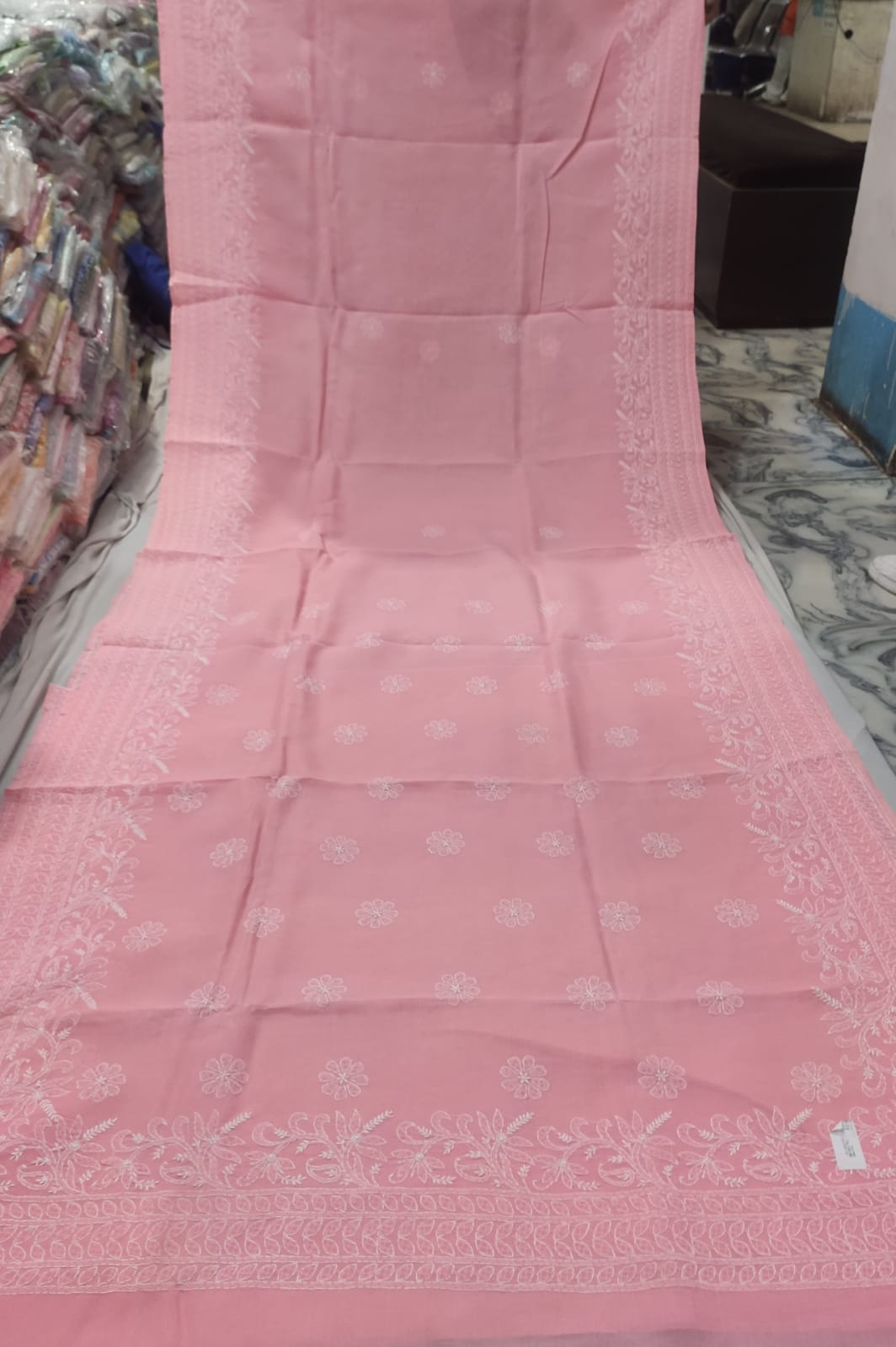 Aadhya | Cotton chikankari saree