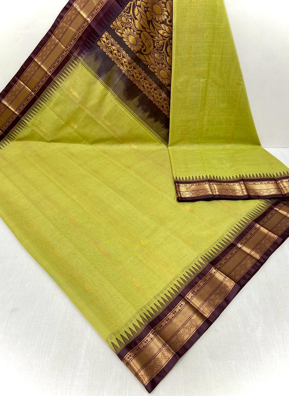 Upadhriti | kuppadam sarees in soft cotton