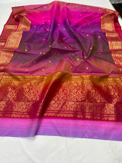 Bhagyashree | Chanderi in Katan Silk