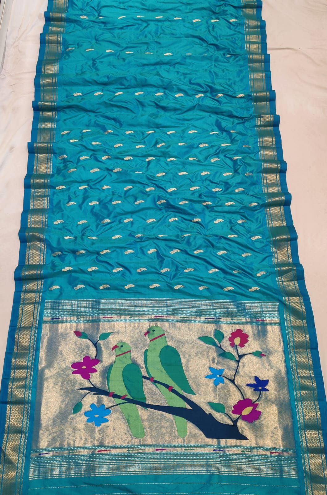 Charvi | FANCY PALLU PAITHANI SAREE