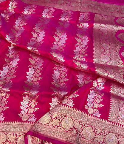 Aisha | HANDLOOM BANARSI PURE KATAN SILK SAREE