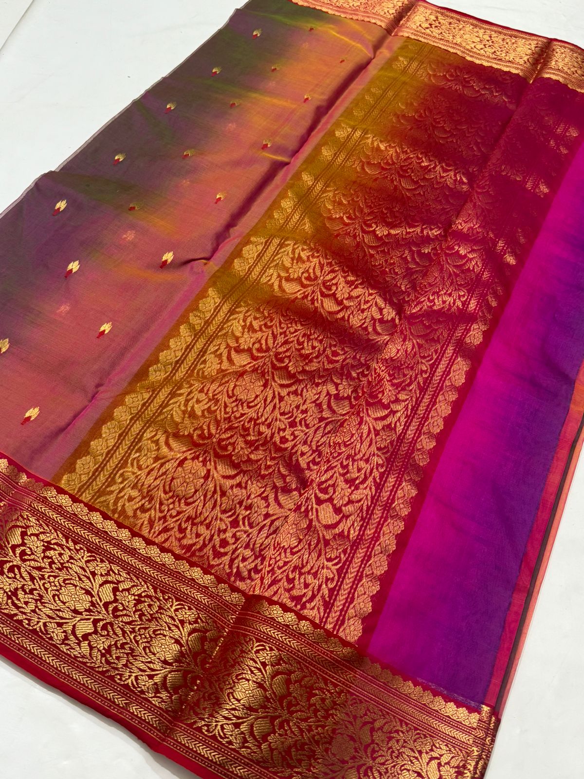 Bhagyashree | Chanderi in Katan Silk