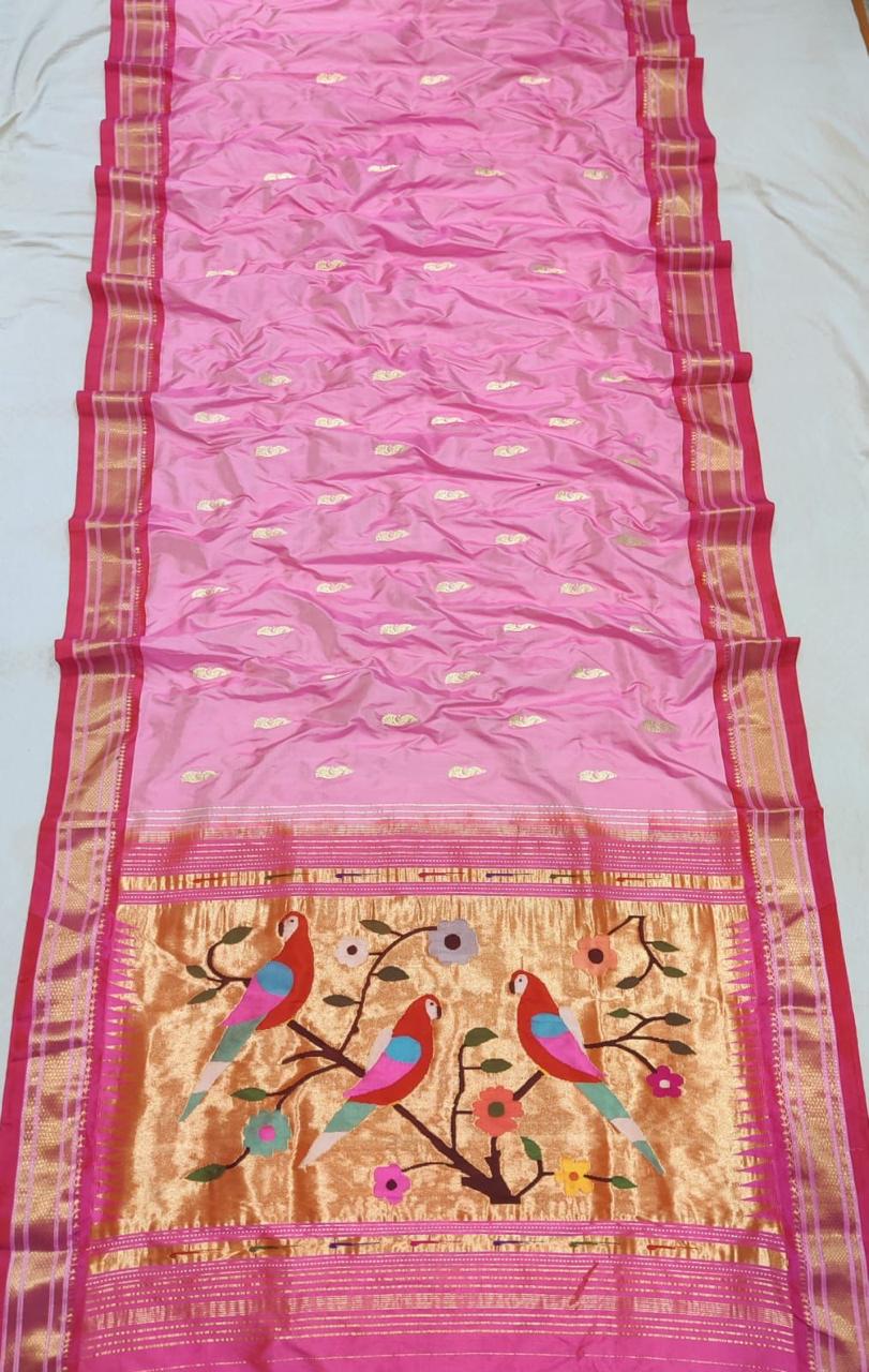 Sneha | pure silk handloom paithani