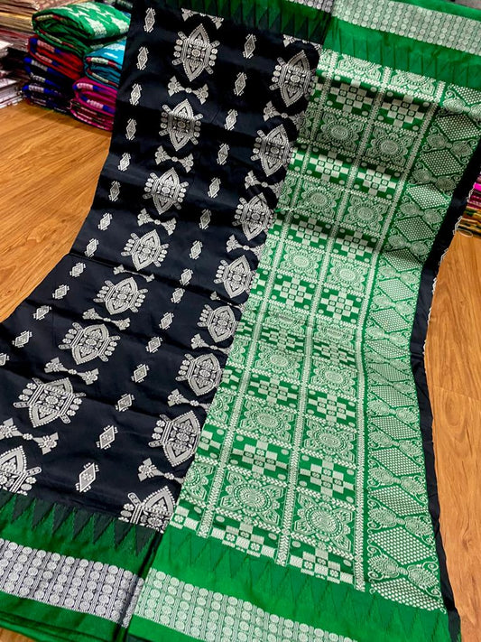 Bomkai saree in papa silk