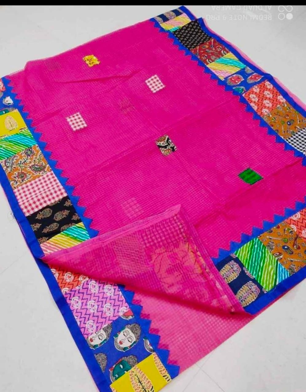 The Quilted saree