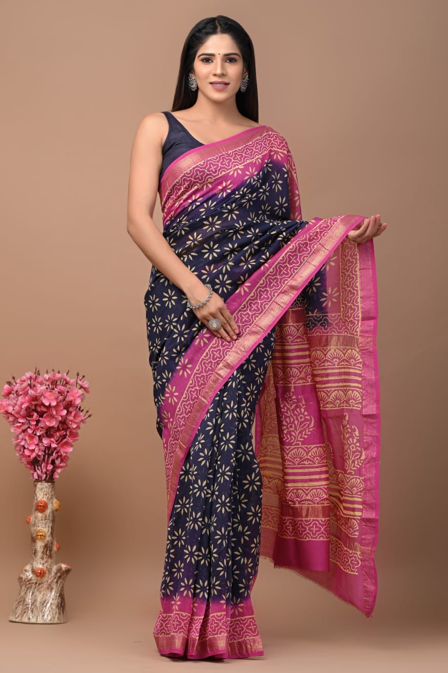 Aanchal | maheswari silk saree