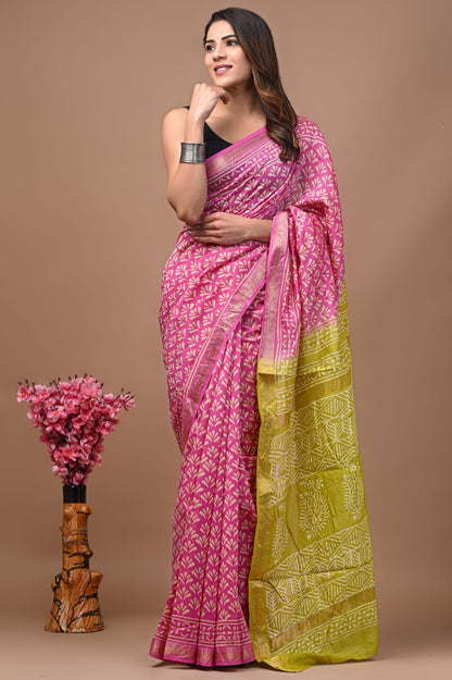 Aanchal | maheswari silk saree