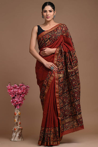 Dheet | maheswari silk saree with bold prints