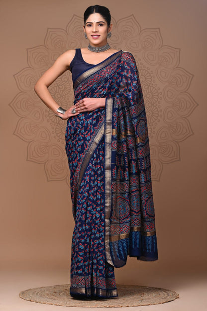 Phool | maheswari silk saree with floral prints