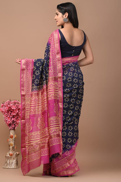 Aanchal | maheswari silk saree