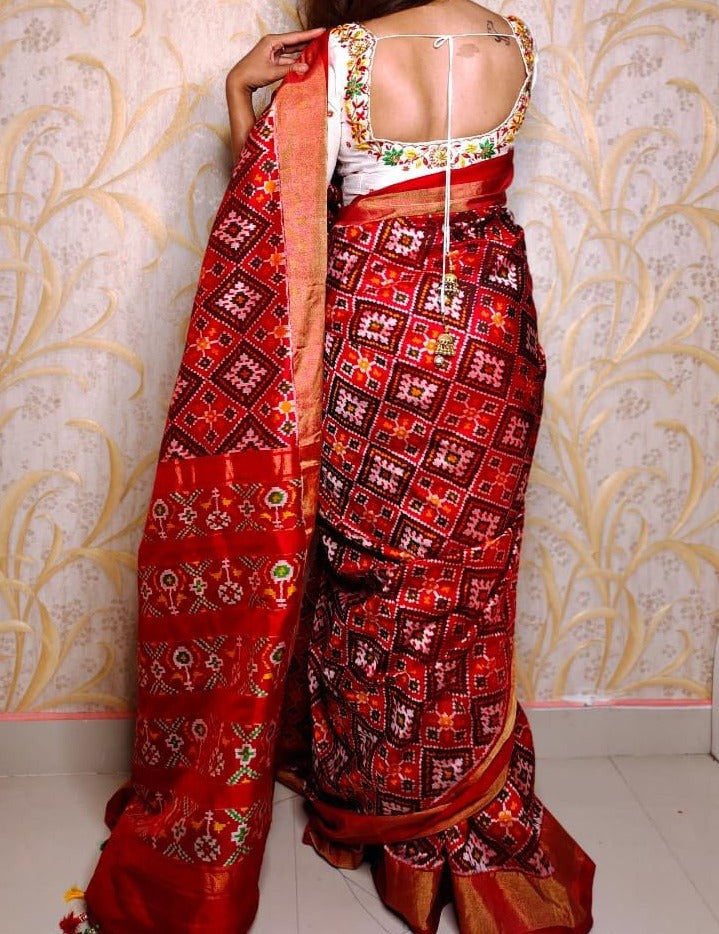 Rajasthani patola saree