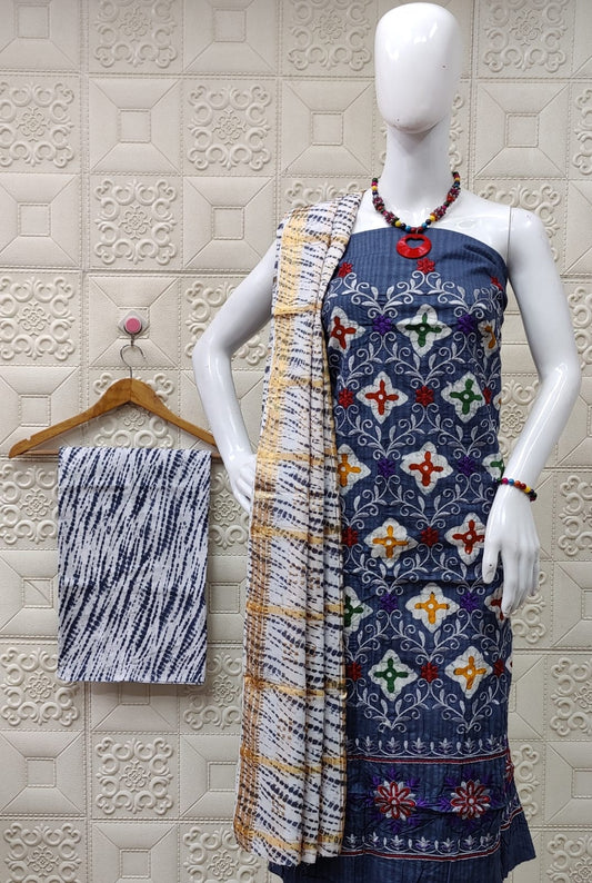 Batik print suit fabrics