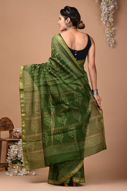 Colourful Maheshwari saree