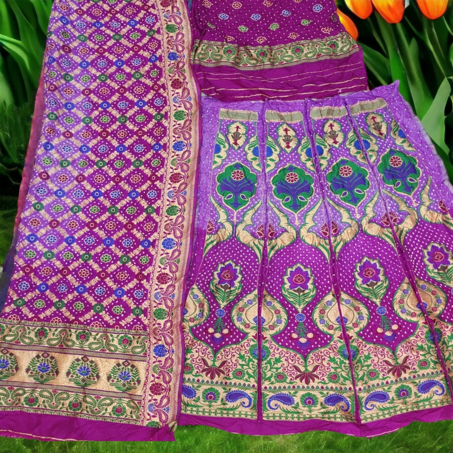 Riwaz | Minakari lehenga