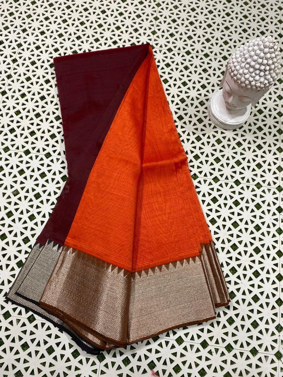 Kavitvam | handloom mangalgiri pattu sarees