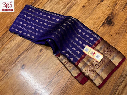 Simple kanjivaram silk saree