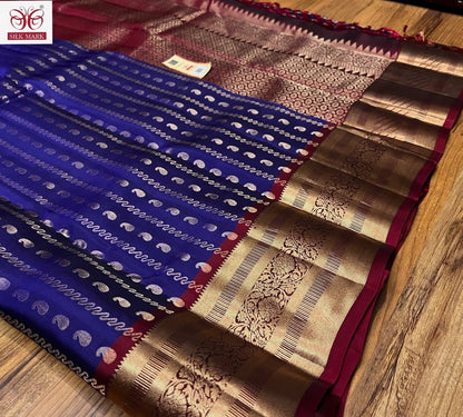 Simple kanjivaram silk saree