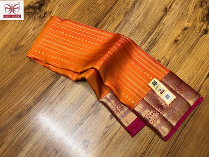 Simple kanjivaram silk saree