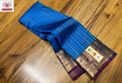 Simple kanjivaram silk saree