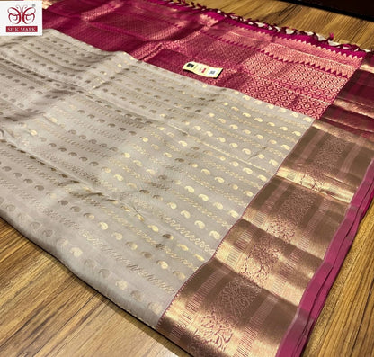 Simple kanjivaram silk saree