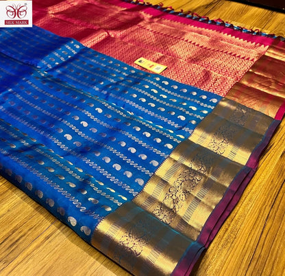 Simple kanjivaram silk saree