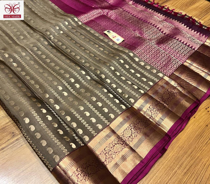 Simple kanjivaram silk saree