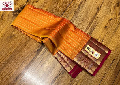 Simple kanjivaram silk saree