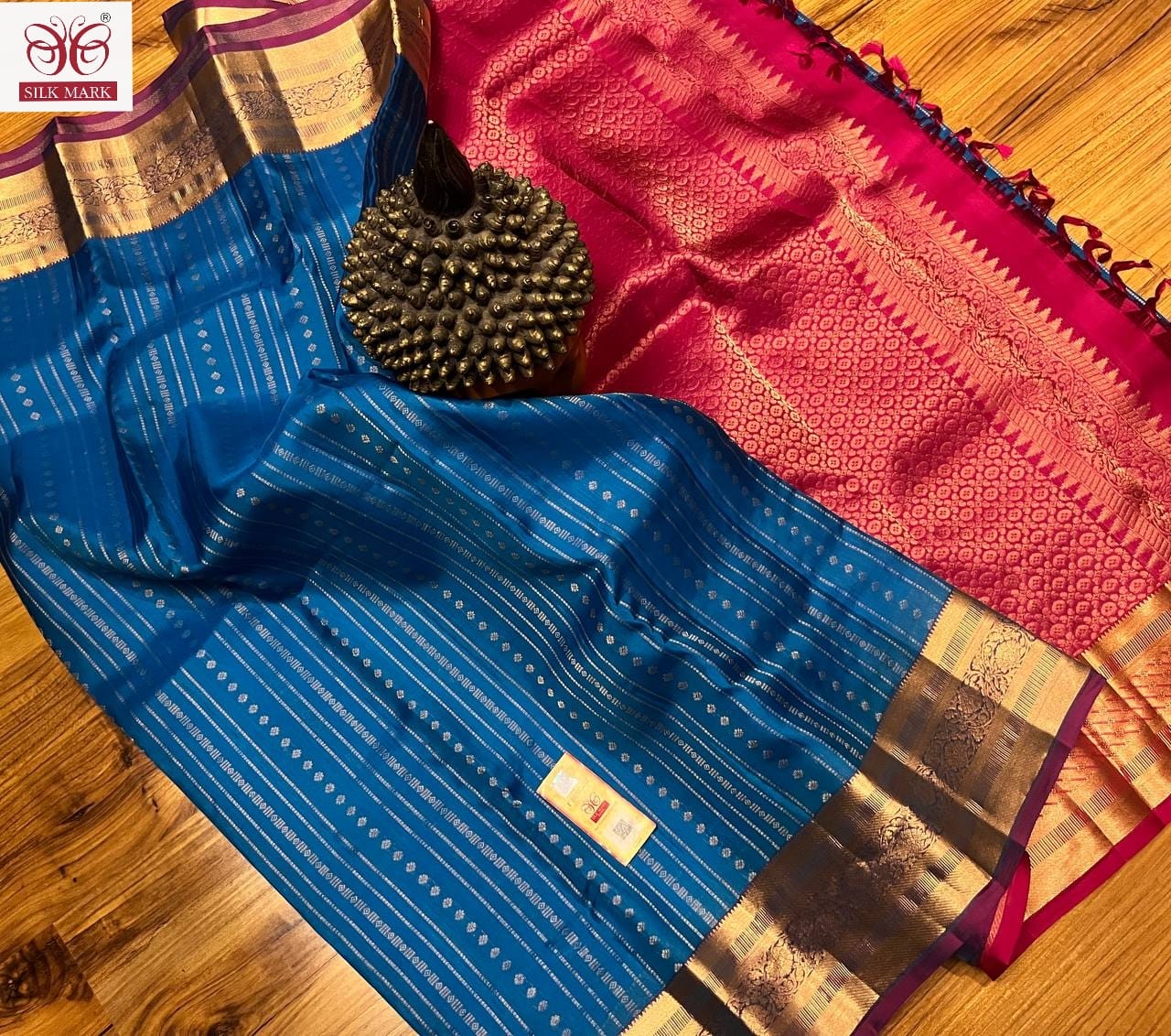 Simple kanjivaram silk saree