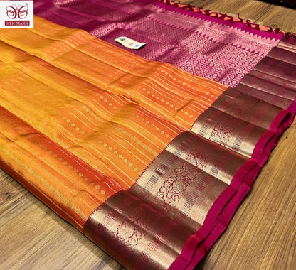 Simple kanjivaram silk saree