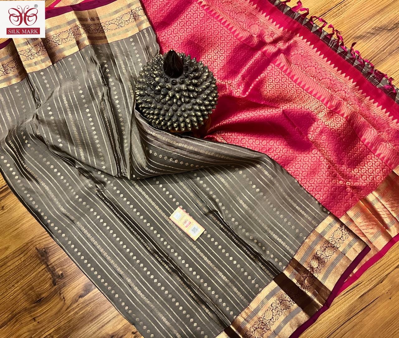 Simple kanjivaram silk saree