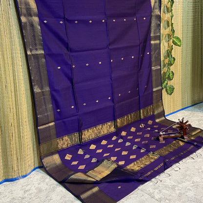 Isha | Handloom cotton silk saree