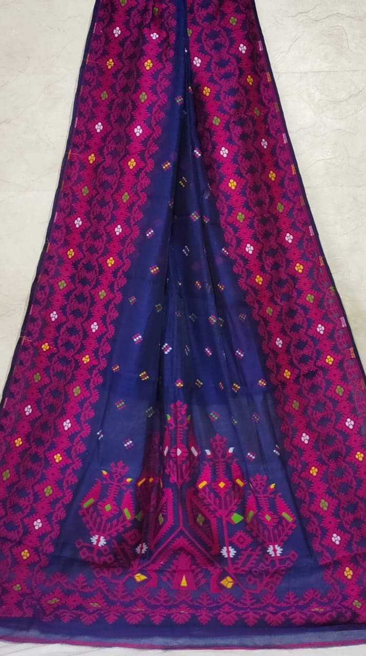 Wreath | Dhakai Jamdani Saree