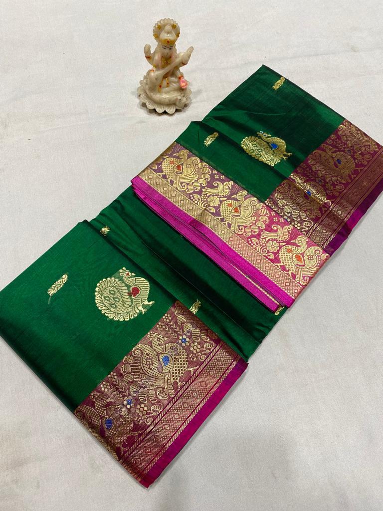 Ganga | Peshwai dagina silk sarees