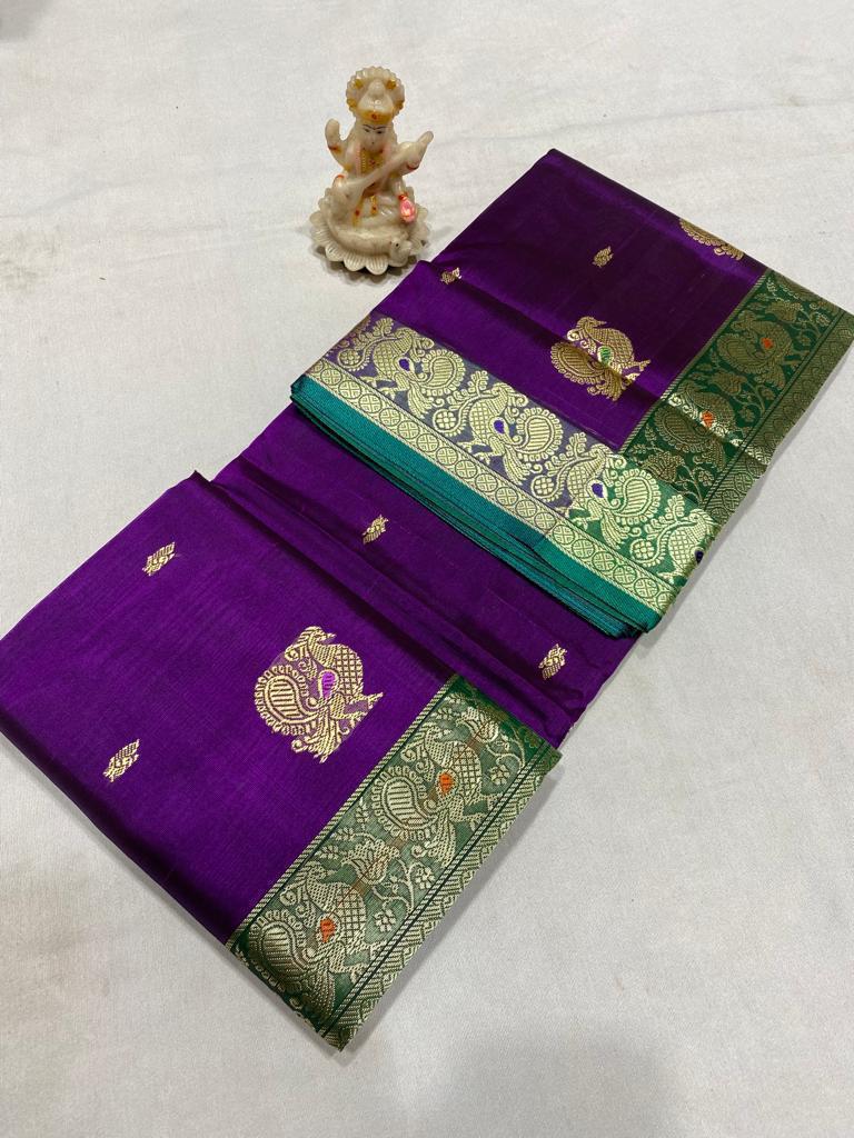 Ganga | Peshwai dagina silk sarees