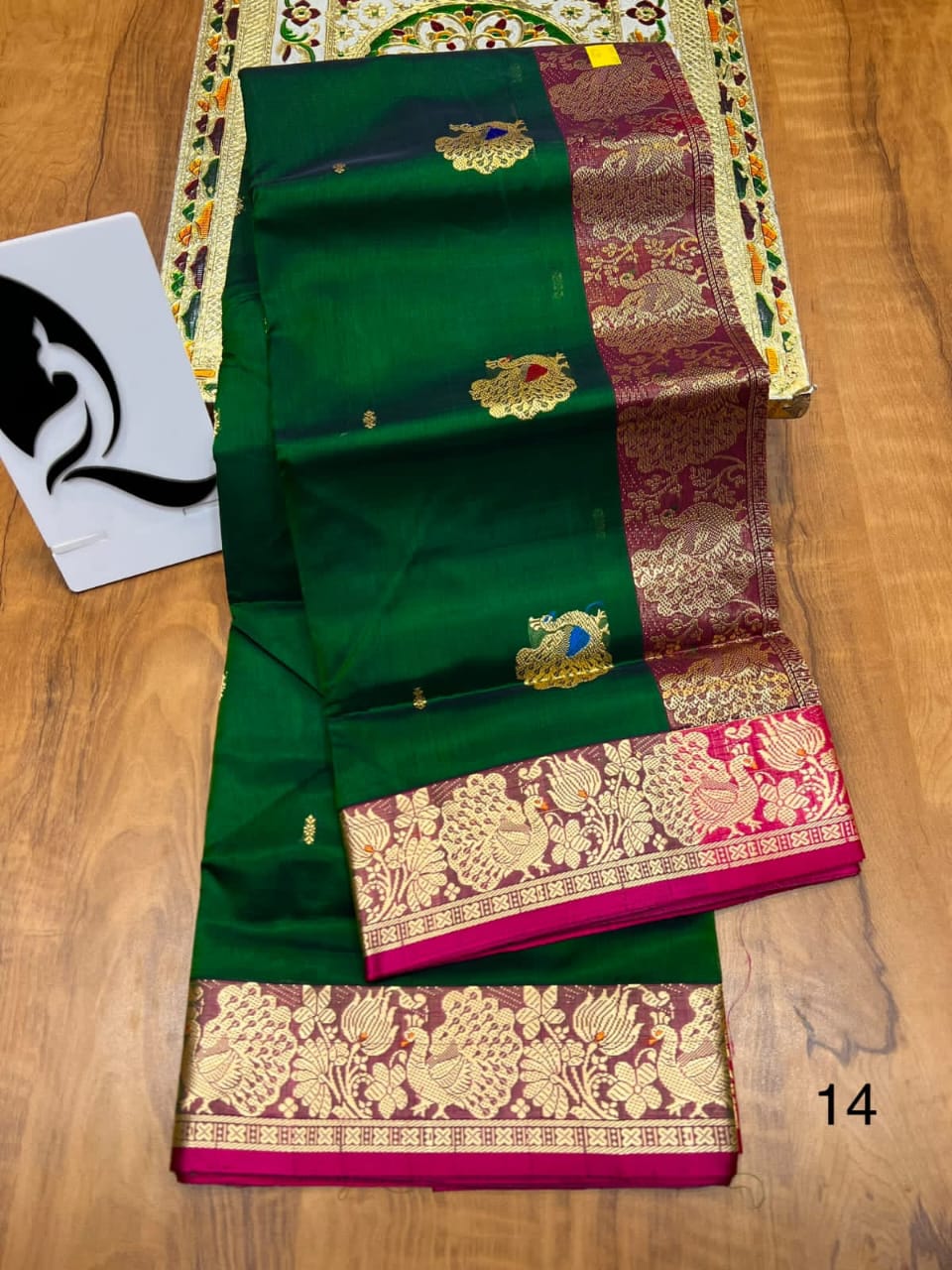 Pure Silk Peshwai Saree | Ladykart.in