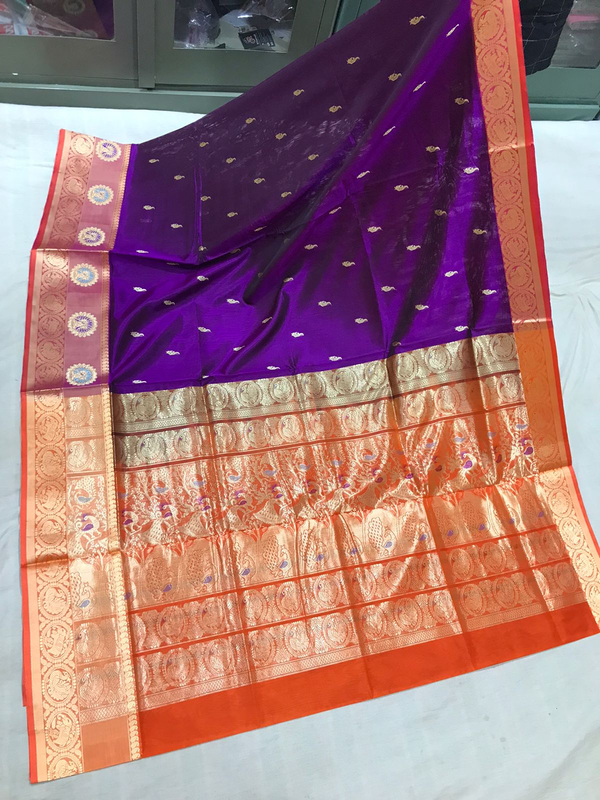 Peshwai silk sarees