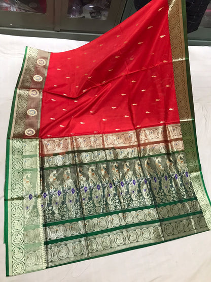 Peshwai silk sarees