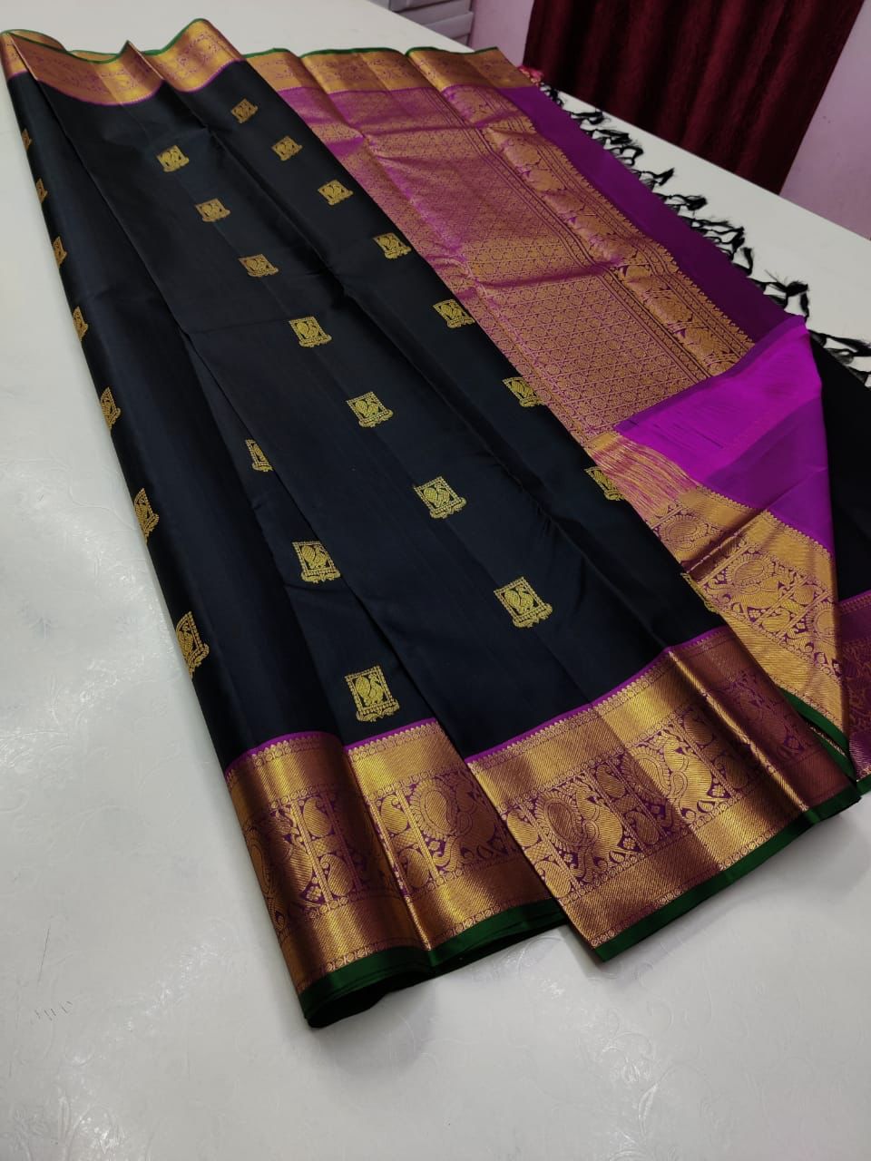 Achal | pure silk kanjeevrams