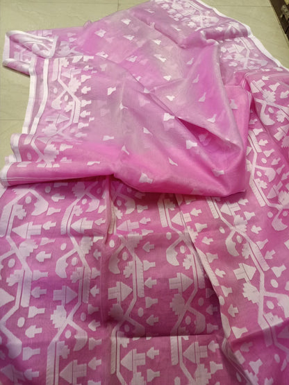 Ava | Pure muslin jamdani sarees