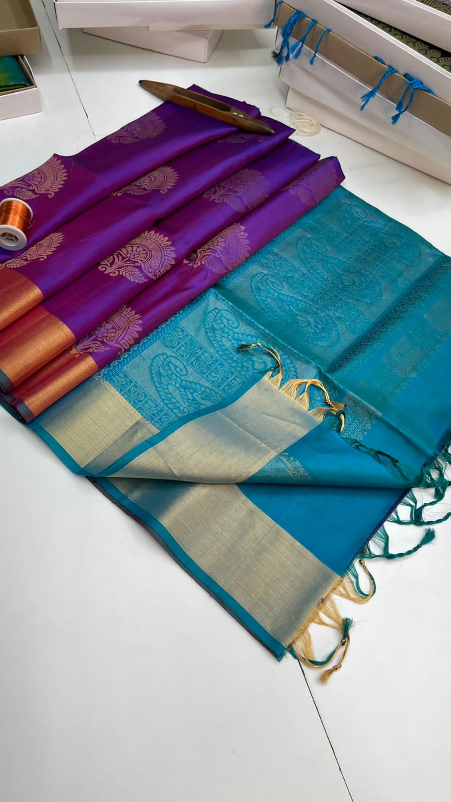 Handloom soft silk sarees