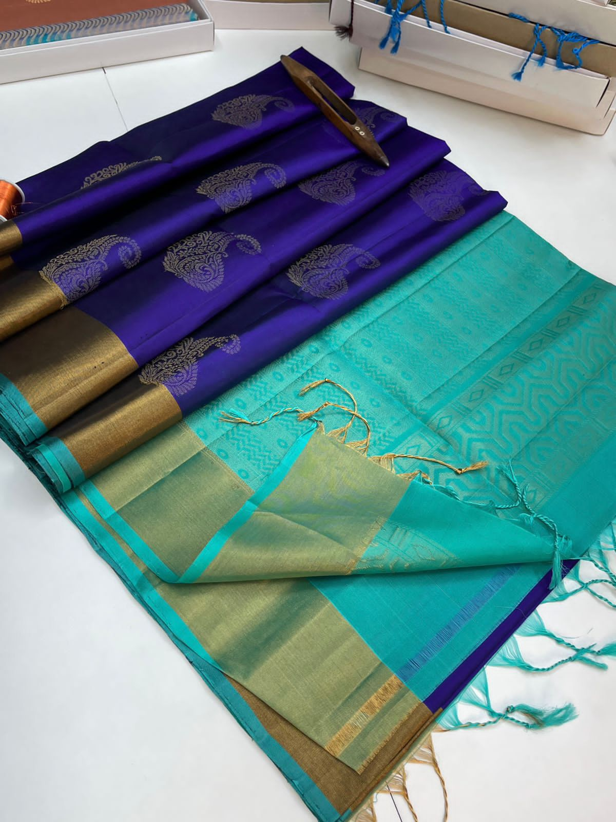 Handloom soft silk sarees