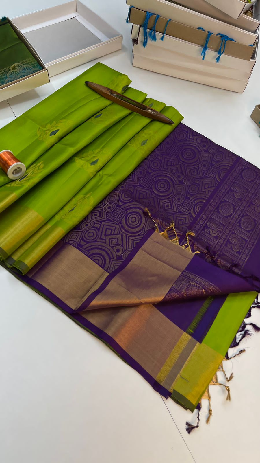 Handloom soft silk sarees