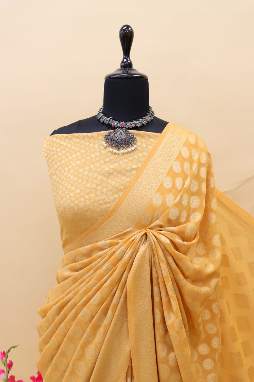 Banarasi Georgette Saree