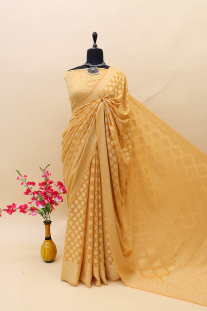 Banarasi Georgette Saree