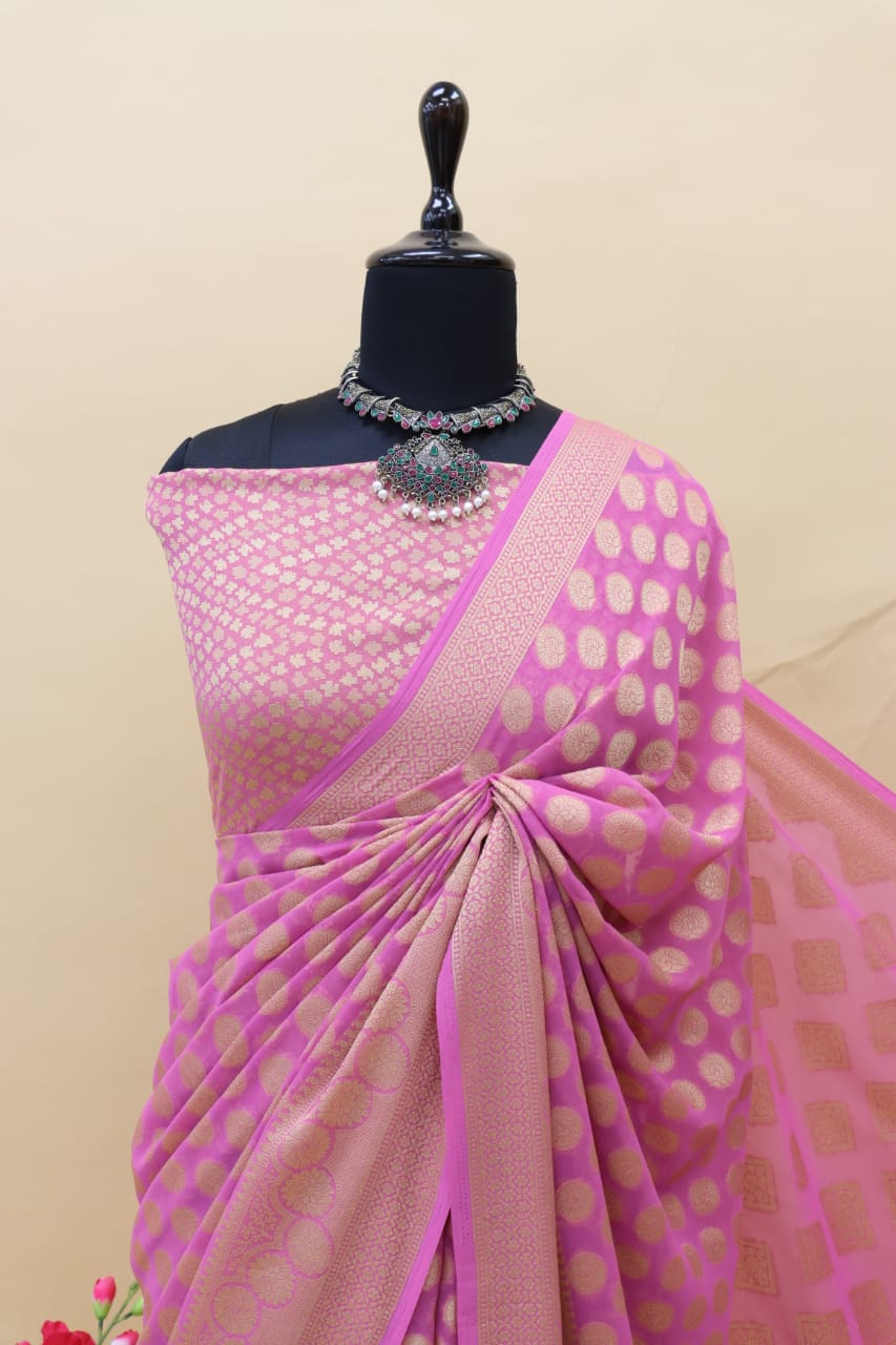 Banarasi Georgette Saree