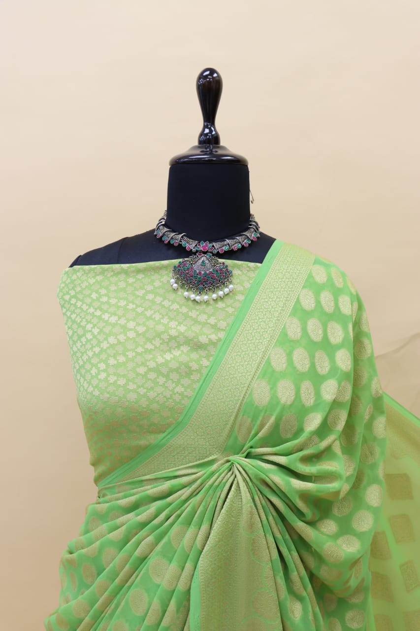 Banarasi Georgette Saree