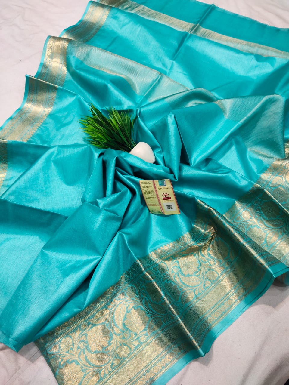 Alia | Pure tussar silk jamdani saree