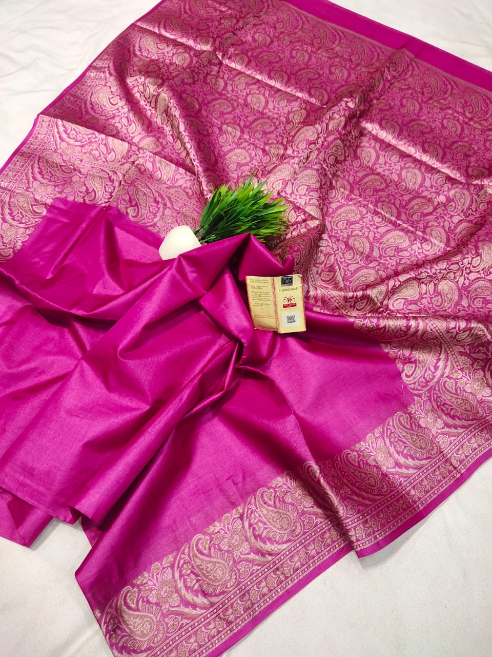 Alia | Pure tussar silk jamdani saree