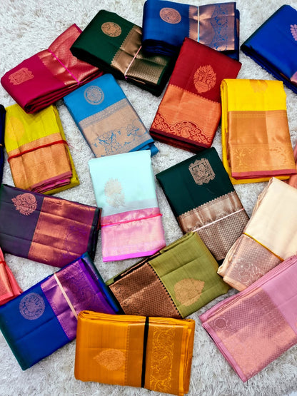 Tupil | pure silk kanjivarams