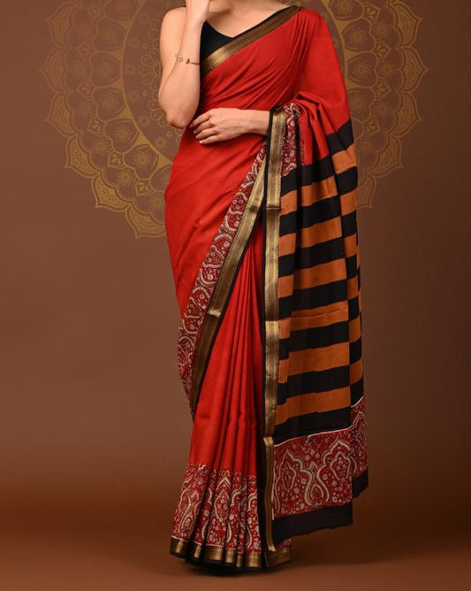 Deepa | Maheshwari silk sarees